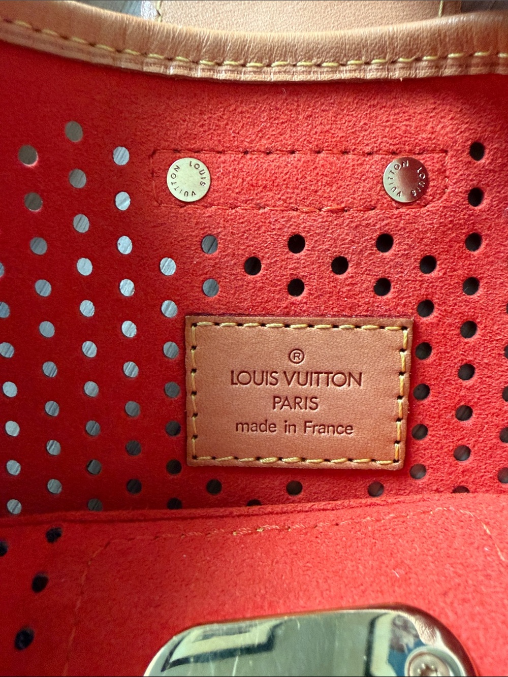 Louis Vuitton Monogram Perforated orig purchased from Von Maur trunk show - Picture 8 of 15